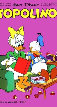Topolino 0262 - Mondadori 1960 - Italian