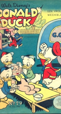 Donald Duck - Dutch Weekblad - Issue 29 - 1955 - Dutch