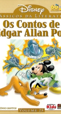 Clássicos da Literatura Disney 25 - Os Contos de Edgar Allan Poe - Abril 2010 -  Brazilian Portuguese