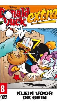 Donald Duck Extra - Klein Voor De Gein  - Issue 08 - De Geïllustreerde Pers B.V. 2022 - Dutch