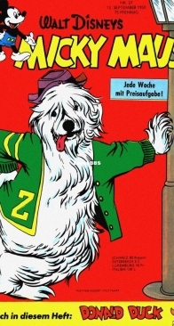 Micky Maus 1959-37 - Ehapa - German