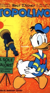 Topolino 0292 - Mondadori 1961 - Italian