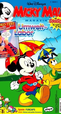 Micky Maus 1995-38 - Ehapa - German