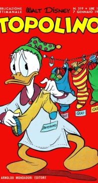 Topolino 0319 - Mondadori 1961 - Italian