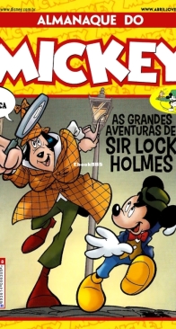Almanaque do Mickey (2ª Série)  08 - Abril 2012 - Brazilian Portuguese
