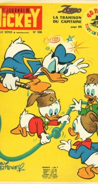 Le Journal de Mickey 0996 - Hachette 1971 - French