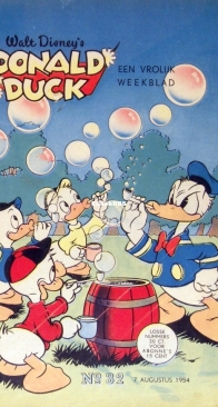 Donald Duck - Dutch Weekblad - Issue 32 - 1954 - Dutch