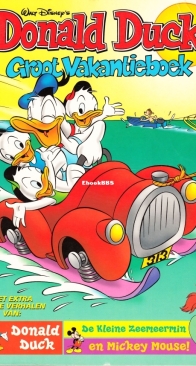 Donald Duck Vakantieboek 1998 - Dutch