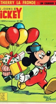Le Journal de Mickey 0659 - Hachette 1965 - French