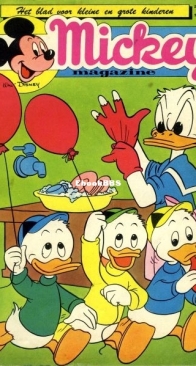 Mickey Magazine 346 - N.V. Uitgaven Pont-Levis 1957 - Dutch