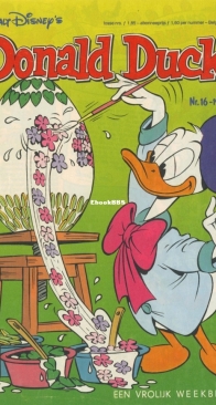 Donald Duck - Dutch Weekblad - Issue 16 - 1987 - Dutch