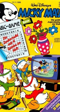 Micky Maus 1986-47 - Ehapa - German