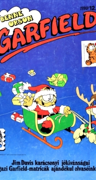 Garfield Magazin 12 - Interprint 1990 - Hungarian