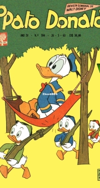 O Pato Donald 0594 - Abril 1963 - Brazilian Portuguese