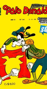 O Pato Donald 0343 - Abril 1958 - Brazilian Portuguese