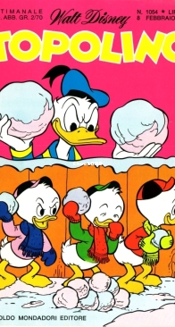 Topolino 1054 - Mondadori 1976 - Italian