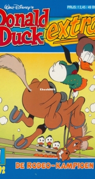 Donald Duck Extra - De Rodeo-Kampioen - Issue 01 -  De Geïllustreerde Pers B.V. 1992 - Dutch