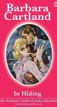 In Hiding- Pink Collection 46 - Barbara Cartland - English
