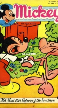 Mickey Magazine 254 - N.V. Uitgaven Pont-Levis 1955 - Dutch
