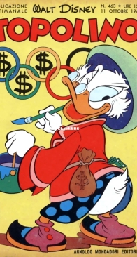 Topolino 0463 - Mondadori 1964 - Italian