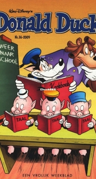 Donald Duck - Dutch Weekblad - Issue 36 - 2009 - Dutch
