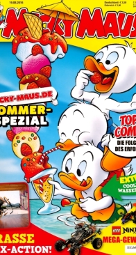 Micky Maus 2016-34 - Ehapa - German