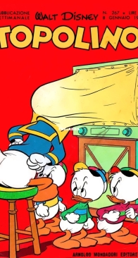 Topolino 0267 - Mondadori 1961 - Italian