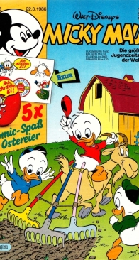 Micky Maus 1986-13 - Ehapa - German