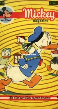 Mickey Magazine 127 - N.V. Uitgaven Pont-Levis 1953 - Dutch