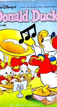 Donald Duck - Dutch Weekblad - Issue 31 - 1989 - Dutch
