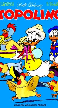Topolino 0831 - Mondadori 1971 - Italian