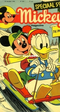 Mickey Magazine 429 - N.V. Uitgaven Pont-Levis 1958 - Dutch