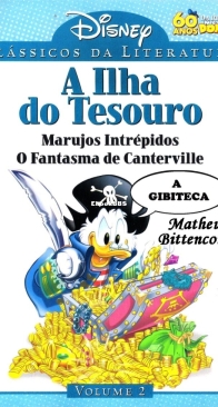 Clássicos Da Literatura Disney 02 - A Ilha Do Tesouro - Abril 2010 -  Brazilian Portuguese