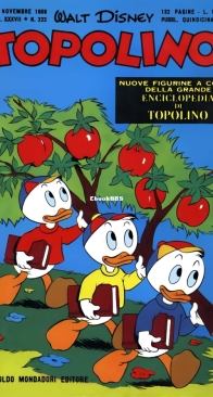 Topolino 0222 - Mondadori 1959 - Italian