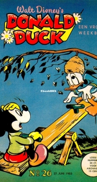 Donald Duck - Dutch Weekblad - Issue 26 - 1953 - Dutch