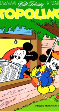 Topolino 1113 - Mondadori 1977 - Italian