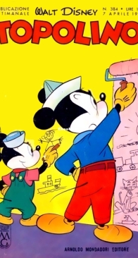 Topolino 0384 - Mondadori 1963 - Italian