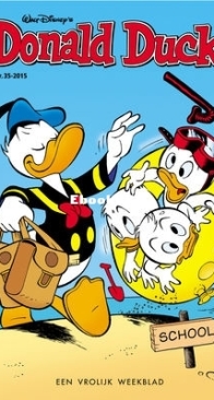 Donald Duck - Dutch Weekblad - Issue 35 - 2015 - Dutch