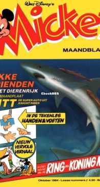 Mickey Maandblad 10 - 1984 - Dutch