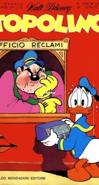 Topolino 1234 - Mondadori 1979 - Italian
