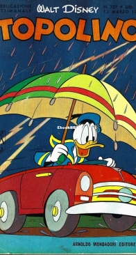 Topolino 0537 - Mondadori 1966 - Italian