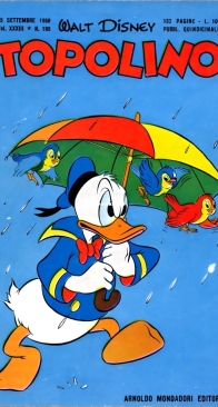 Topolino 0195 - Mondadori 1958 - Italian