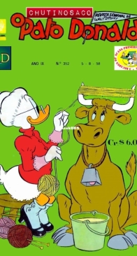 O Pato Donald 0352 - Abril 1958 - Brazilian Portuguese