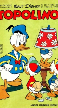 Topolino 0557 - Mondadori 1966 - Italian