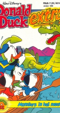 Stripgoed 45 - Donald Duck Extra - Monsters In Het Meer  - 1986 - Dutch