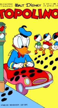 Topolino 0335 - Mondadori 1962 - Italian