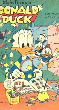 Donald Duck - Dutch Weekblad - Issue 05 - 1955 - Dutch