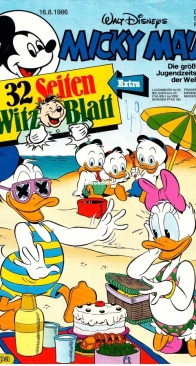 Micky Maus 1986-34 - Ehapa - German