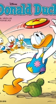 Donald Duck - Dutch Weekblad - Issue 35 - 2016 - Dutch