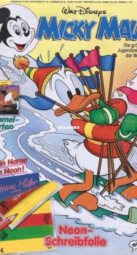 Micky Maus 1992-04 - Ehapa - German